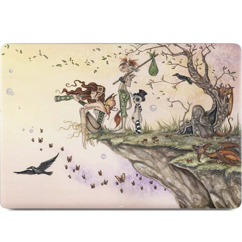 Where The Wind Takes You by Amy Brown MacBook Skins